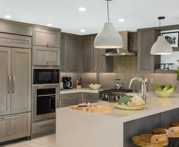 photo of a kitchen area